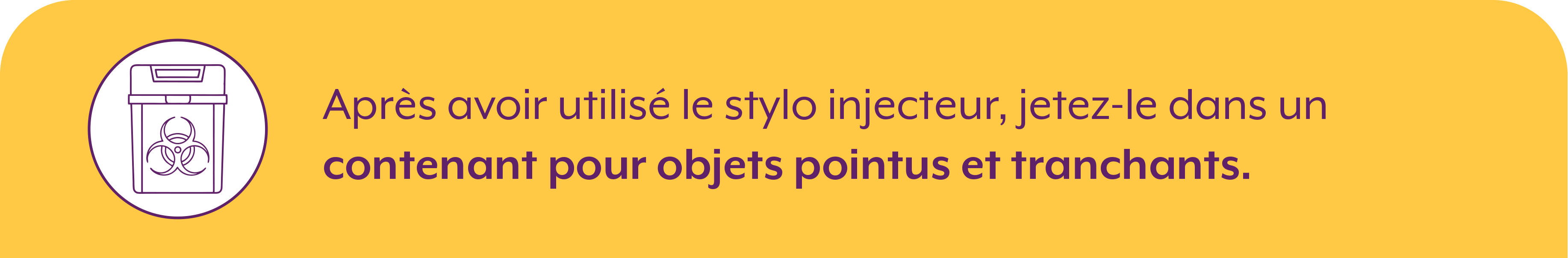 Sharps disposal container icon